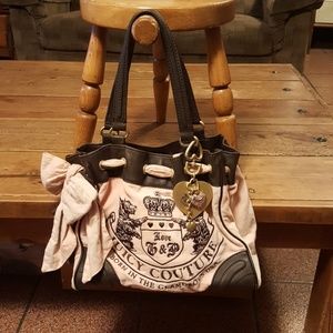 Juicy Couture Pink Velvet purse